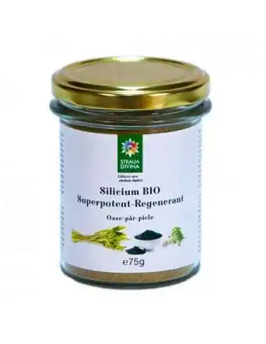 SILICIUM BIO SUPERPOTENT-REGENERANT 75 g Steaua Divina, VITAMINE SI MINERALE