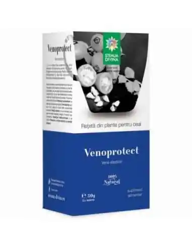 Ceai VENOPROTECT  vrac 50 g Steaua Divina, REMEDII NATURISTE