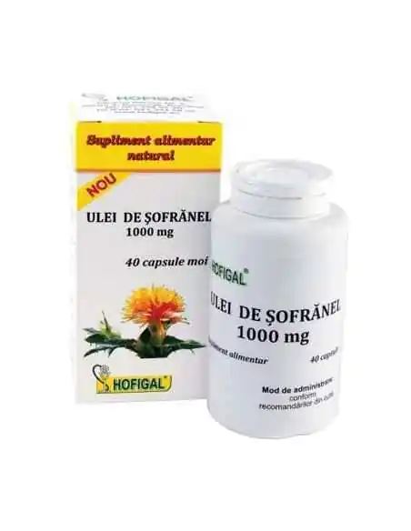 Ulei de Sofranel 1000mg 40 capsule Hofigal, Tulburari Hormonale