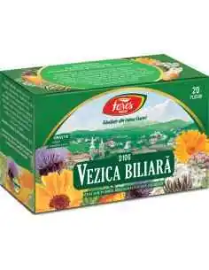 Ceai Vezica Biliara 20 plicuri Fares 2