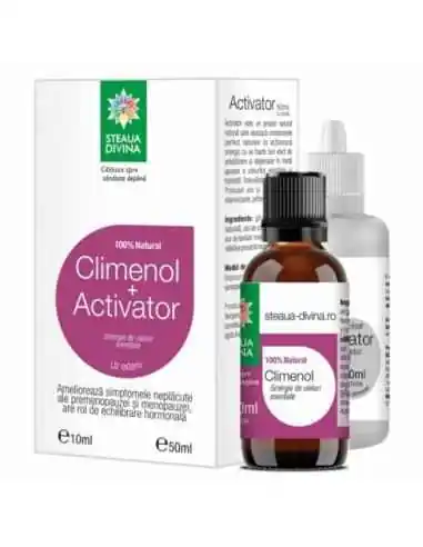 Ulei esential CLIMENOL 10ml + ACTIVATOR  50 ml Steaua Divina, ULEIURI ESENTIALE