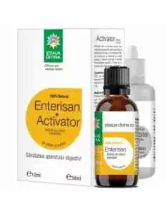 Ulei esential ENTERISAN 10 ml + ACTIVATOR 50 ml Steaua Divina, ULEIURI ESENTIALE