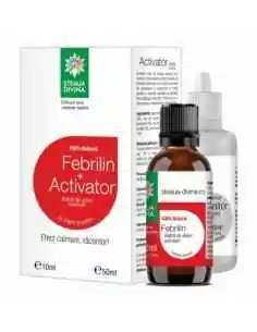 Ulei esential FEBRILIN 10 ml + ACTIVATOR 50 ml Steaua Divina, ULEIURI ESENTIALE
