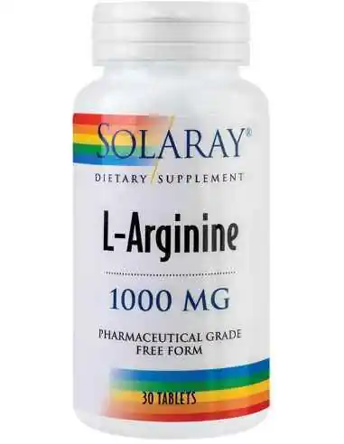 L-Arginine 1000mg 30 tablete Solaray, REMEDII NATURISTE