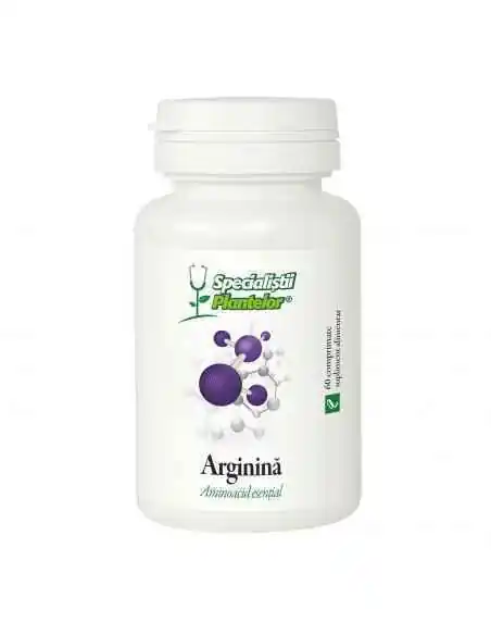 Arginina 60 cpr Dacia Plant, REMEDII NATURISTE