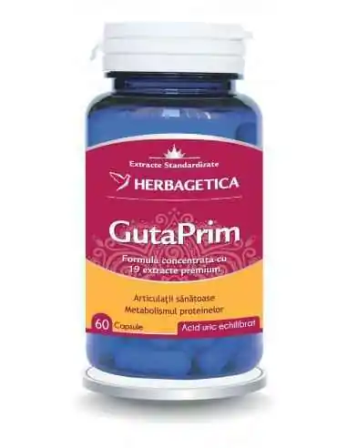 GutaPrim 60 capsule Herbagetica, REMEDII NATURISTE