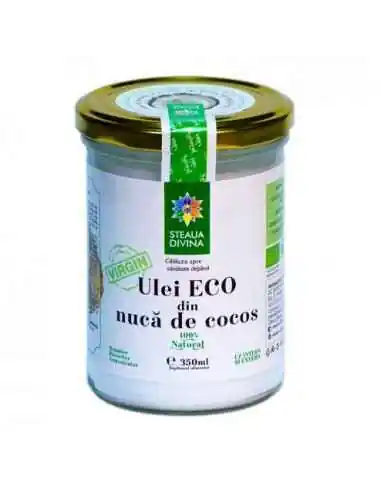 ULEI DE COCOS - ECO 350 ml Steaua Divina, ULEIURI VEGETALE