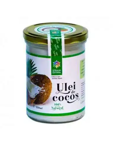 ULEI DE COCOS - natural 350 ml Steaua Divina, ULEIURI VEGETALE