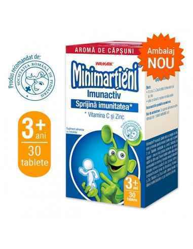 Minimartieni Imunactiv capsuni 30 tablete Walmark, VITAMINE SI MINERALE