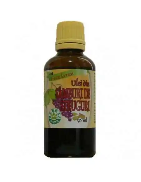 Ulei din Samburi de Struguri presat la rece 50ml Herbavit, ULEIURI VEGETALE