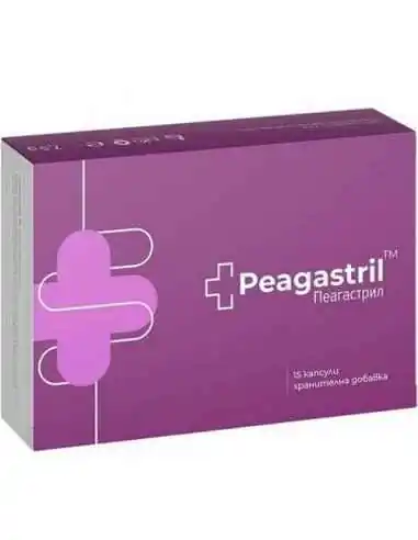 Peagastril 15 cps Naturpharma, REMEDII NATURISTE