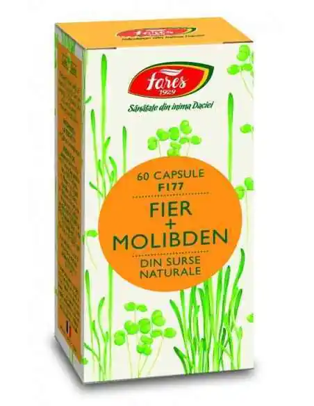 FIER + MOLIBDEN F177 60 capsule Fares, Stres