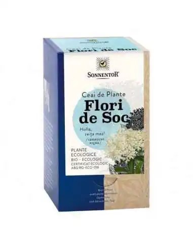 CEAI FLORI DE SOC ECO 18pl SONNENTOR, REMEDII NATURISTE