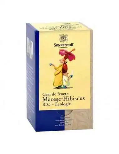 CEAI FRUCTE MACESE & HIBISCUS ECO 18dz SONNENTOR, VITAMINE SI MINERALE