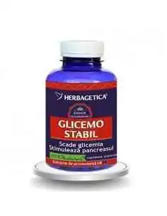 Glicemostabil 120 capsule Herbagetica, Terapia Diabetului 2