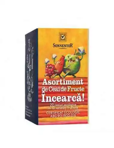 CEAI FRUCTE- INCEARCA! ECO 20dz SONNENTOR, VITAMINE SI MINERALE