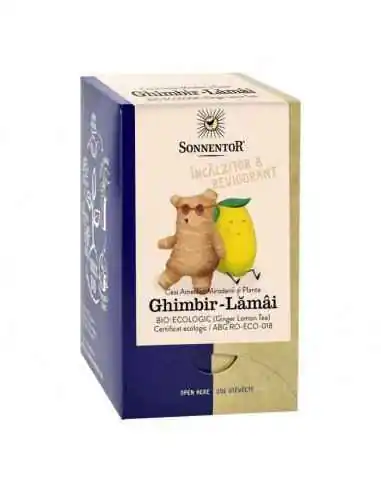 CEAI GHIMBIR LAMAIE ECO 18dz SONNENTOR, VITAMINE SI MINERALE