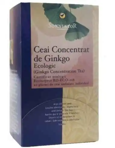 CEAI GINKGO (pentru concentrare) ECO 20dz SONNENTOR, VITAMINE SI MINERALE