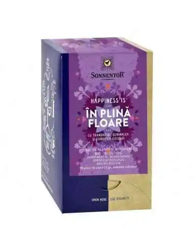 CEAI HAPPINESS IS...IN PLINA FLOARE ECO 18dz SONNENTOR, VITAMINE SI MINERALE