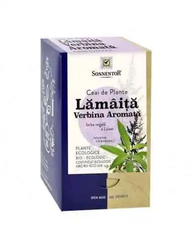 CEAI LAMAITA-VERBINA AROMATA ECO 18dz SONNENTOR, VITAMINE SI MINERALE