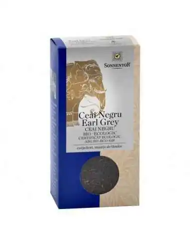 CEAI NEGRU EARL GREY ECO 90gr SONNENTOR, REMEDII NATURISTE