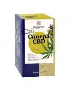 Ceai canepa Bio CBD 18 plicuri Sonnentor, Stres