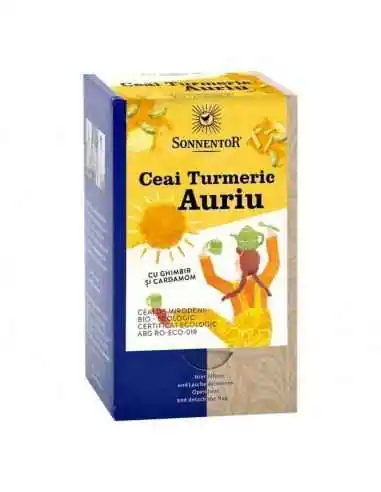 CEAI TURMERIC AURIU CU GHIMBIR SI CARDAMOM ECO 18dz SONNENTOR, Sistemul nervos