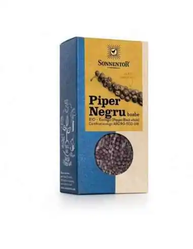 CONDIMENT - PIPER NEGRU BOABE ECO 55gr SONNENTOR, CONDIMENTE