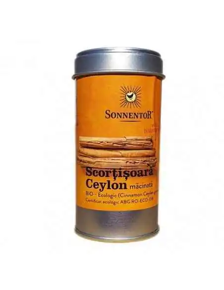 SOLNITA SCORTISOARA CEYLON MACINATA ECO 40gr SONNENTOR, CONDIMENTE