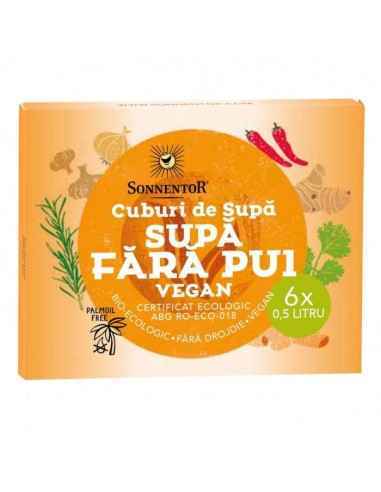 CUB SUPA "FARA PUI"  VEGAN ECO 6cuburi x 60gr SONNENTOR, CONDIMENTE