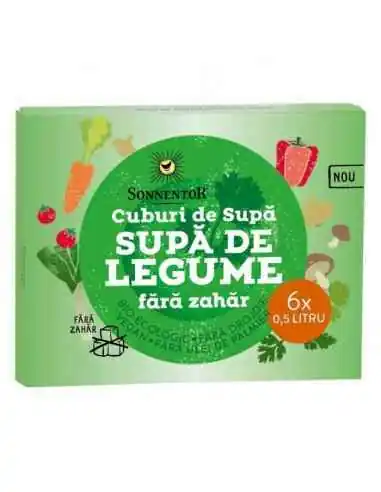 CUB SUPA LEGUME FARA ZAHAR ECO 6cuburi SONNENTOR, CONDIMENTE