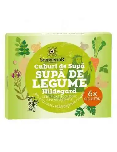 CUB SUPA LEGUME HILDEGARD ECO 6cuburi x 60gr SONNENTOR, CONDIMENTE