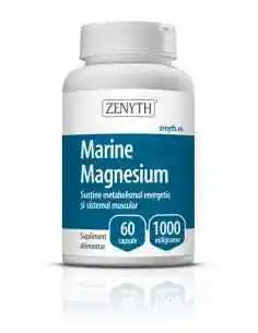 Marine Magnesium 60 capsule Zenyth, REMEDII NATURISTE