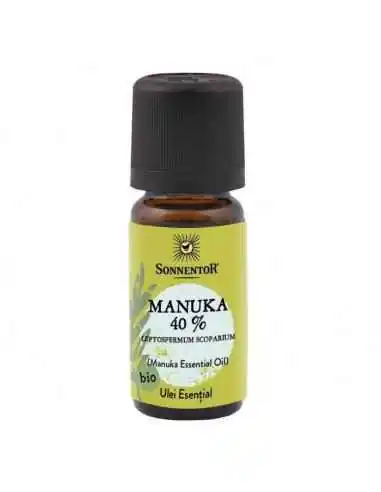 ULEI ESENTIAL MANUKA 40% (in alcool) 10ml SONNENTOR, ULEIURI ESENTIALE