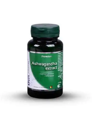 Ashwagandha extract 60 cps DVR Pharm, Sistemul nervos