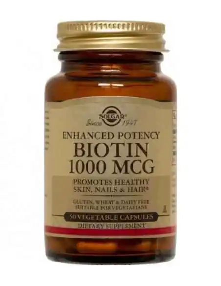 BIOTINA 1000µg 50 comprimate SOLGAR, Sistemul nervos