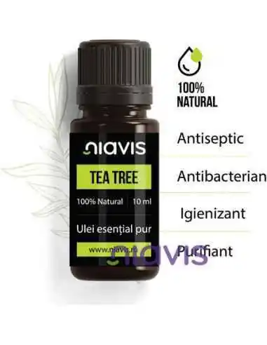 Ulei Esential Tea Tree 10ml NIAVIS, ULEIURI ESENTIALE