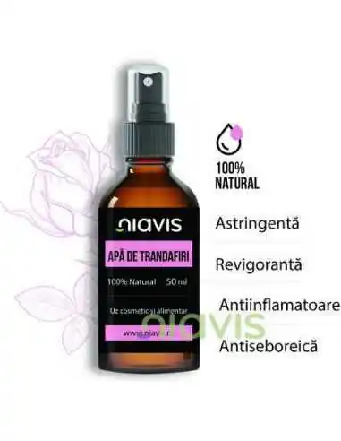 Apa de Trandafiri 50 ml Spray NIAVIS, Sanatatea pielii