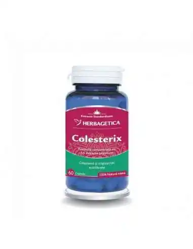 COLESTERIX 60 CPS Herbagetica, REMEDII NATURISTE