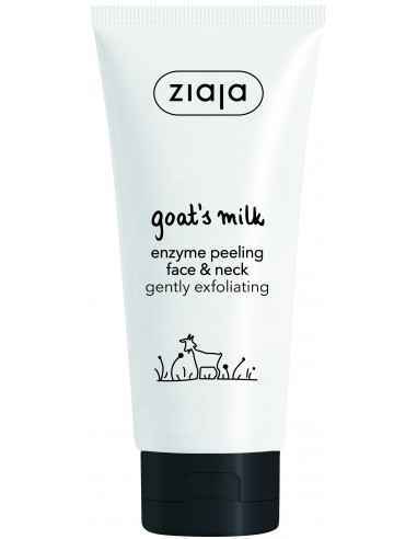 Goat's Milk - Peeling cu enzime pentru fata si gat 75 ml ZIAJA, UNGUENTE/CREME/GELURI