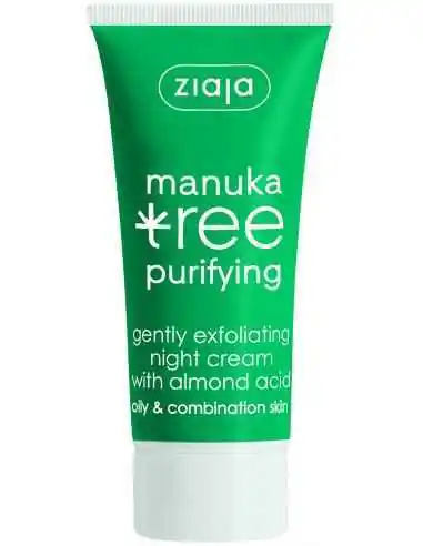 Manuka Tree - Crema de  noapte exfoliere delicata 50 ml ZIAJA, UNGUENTE/CREME/GELURI