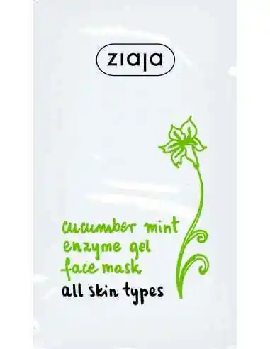 Cucumber - Masca gel cu enzime din  castravete si menta 7 ml ZIAJA, UNGUENTE/CREME/GELURI