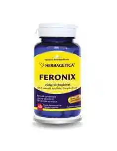 Feronix 60 capsule Herbagetica, VITAMINE SI MINERALE