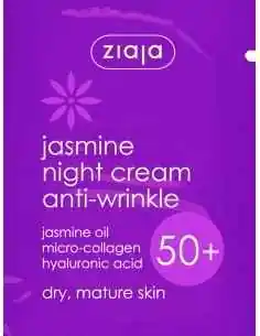 Jasmine Oil - Masca ten regeneranta  antirid 50+ 7 ml ZIAJA, UNGUENTE/CREME/GELURI