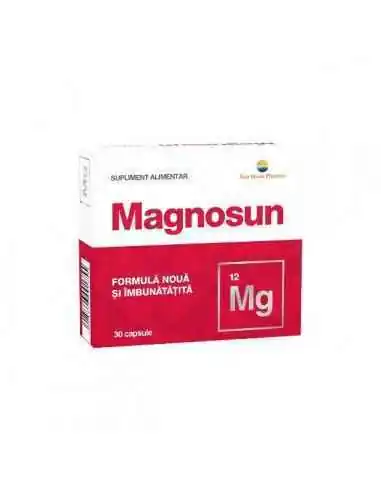 Magnosun 30 capsule Sun Wave Pharma, REMEDII NATURISTE