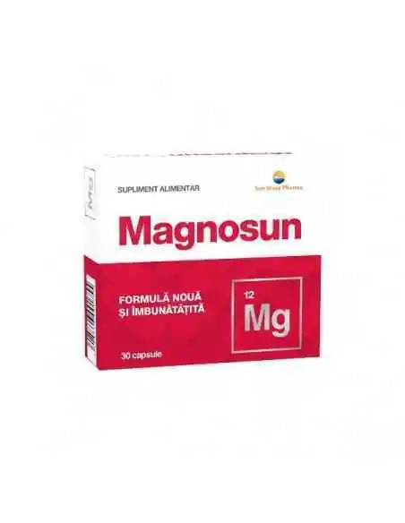 Magnosun 30 capsule Sun Wave Pharma, REMEDII NATURISTE