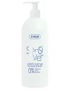 Sensitive - Gel de curatare cremos pentru  fata si corp 400 ml ZIAJA, UNGUENTE/CREME/GELURI