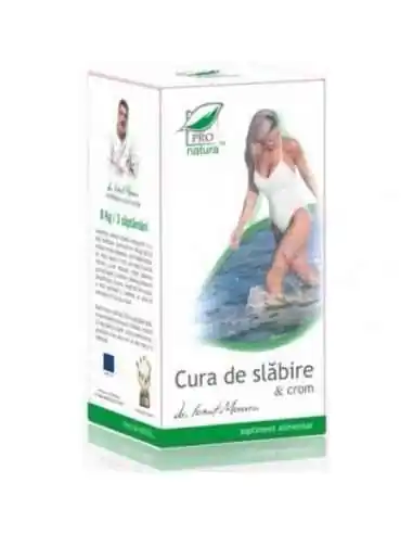 Cura de Slabire & Chrom 210 capsule Pro Natura, Slabire