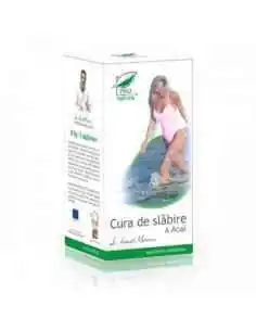 Cura de Slabire & Acai 210 capsule Pro Natura, Slabire
