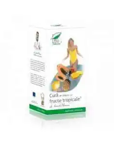 Cura de Slabire cu Fructe Tropicale 168 capsule Pro Natura, Slabire